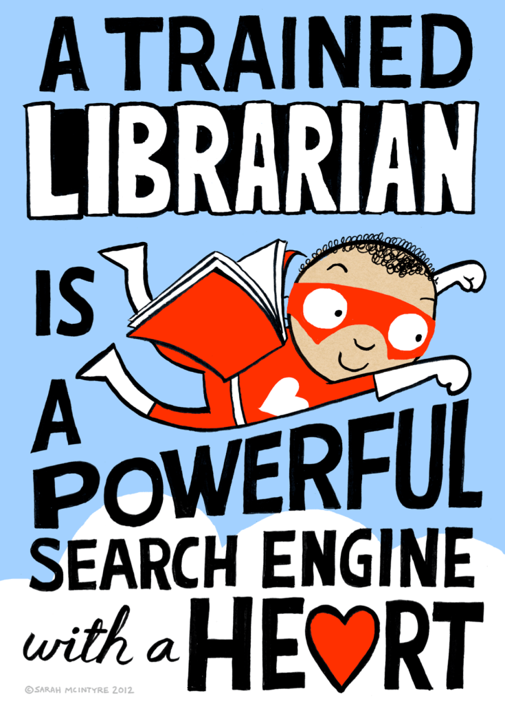 Sarah McIntyre: Super Librarian